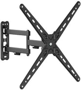CondoMounts TVA8044 Full Motion TV Wall Mount for 13"-55" Screen | Monitor Wall Mount with Articulating Arms, Max VESA 400x400mm, Holds 55lbs | Black